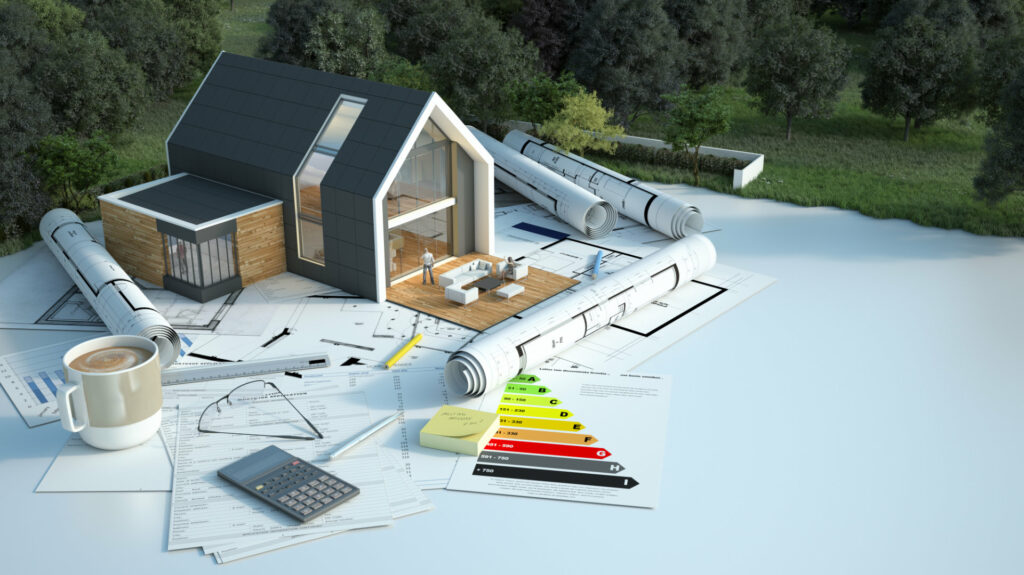 Planung eines Energieeffizienzhauses