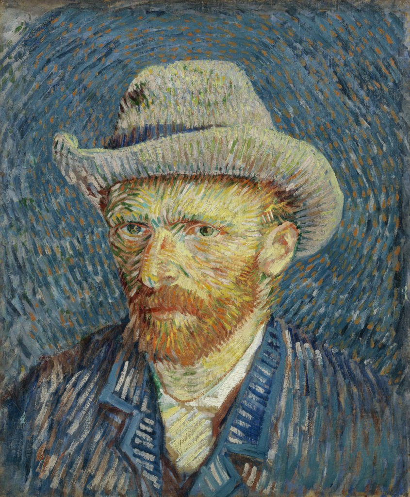 Ausstellung Ikonen – Van Gogh: Selbstportrait mit Filzhut