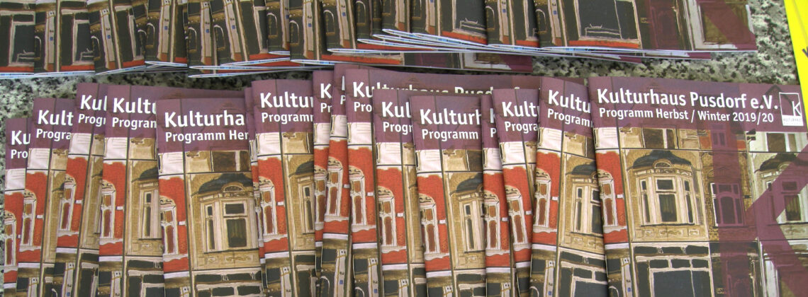 Kulturhaus Pusdorf – Programmhefte