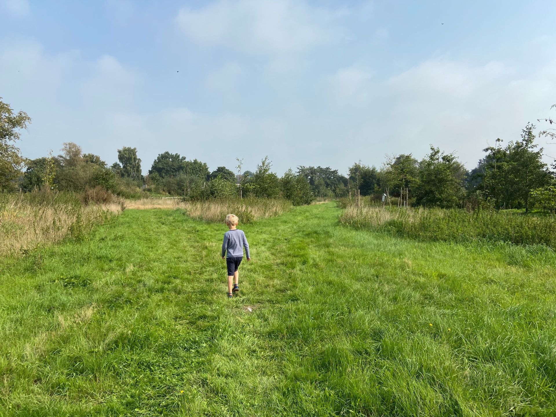 Die Aktion Kinderwald ist auf der Fläche der Kinder- und Jugendfarm in Borgfeld integriert