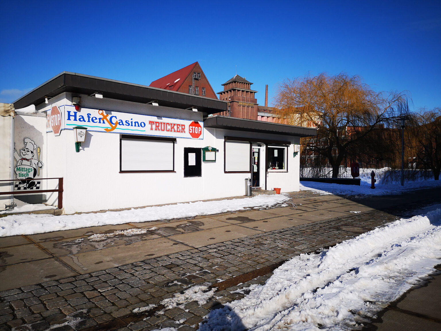 Immer mit Blick auf den Fernsehturm: Stadtteilspaziergang durch Walle