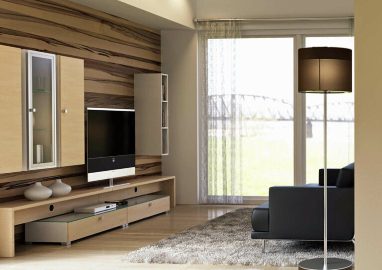 Von Tapete über Holz bis zu Beton: Was kommt an die Wand?