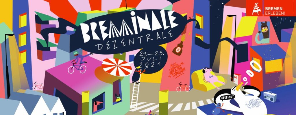 Breminale Dezentrale: Das Plakat des Kulturfestivals