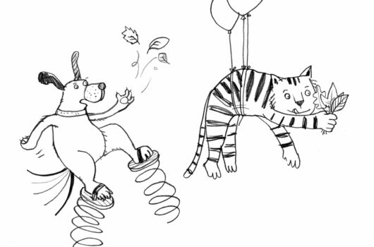 Bremer Quatsch-Mach-Buch: Illustration aus dem Buch