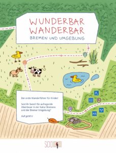 Buchcover des Kinder-Wanderführers "Wunderbar wanderbar"