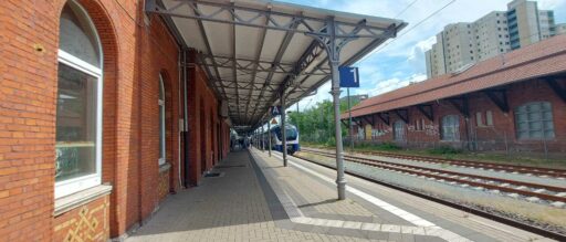 Bahnsteig Bahnhof Vegesack