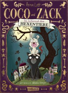 Bücher - Tipps für Weihnachten: Buchcover Coco und Zack von Anna Lott