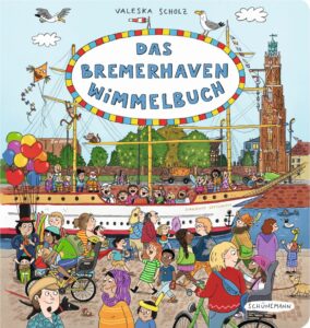 Bücher - Tipps für Weihnachten: Buchcover Das Bremerhaven Wimmelbuch