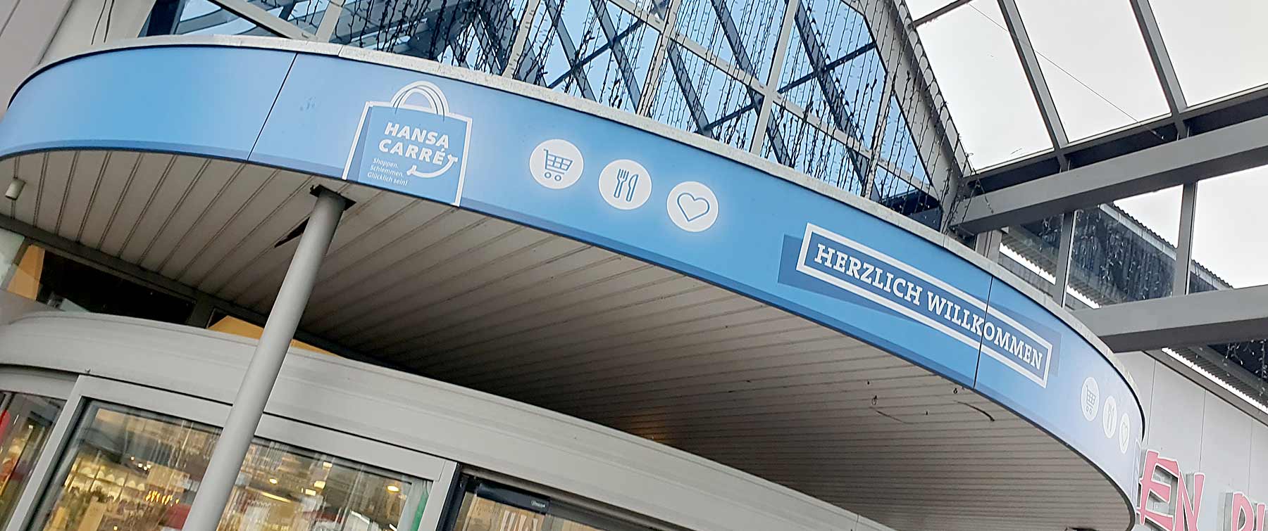 Einkaufszentren in Bremen Das Hansa Carré SPOT Bremen