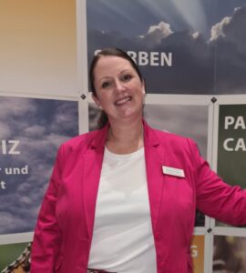 Rebecca Griksch vom ambulanten Hospizdienst der Bremischen Schwesternschaft des Roten Kreuzes