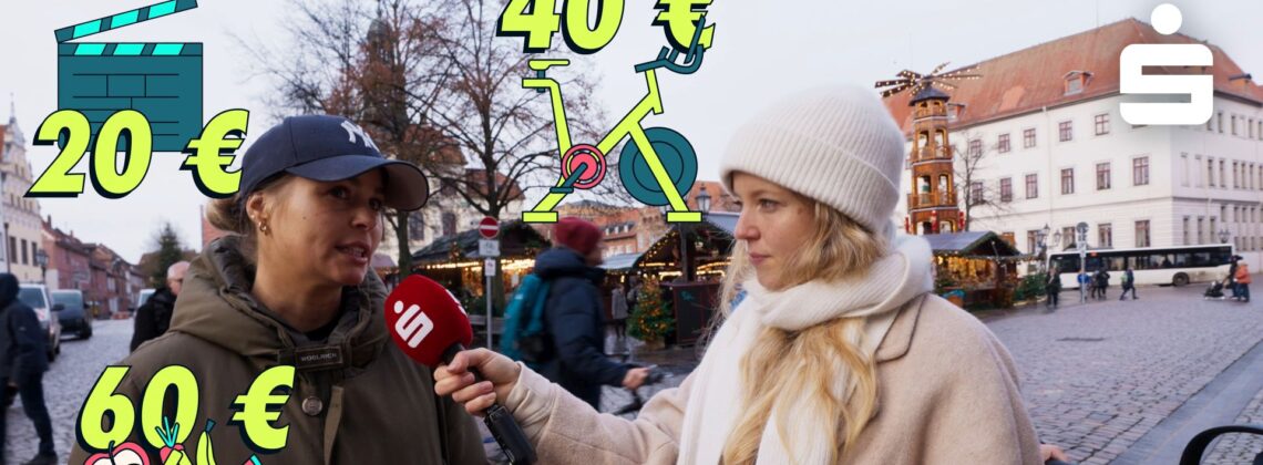 Finfluencer der Sparkasse: Auszug aus Youtube-Video - eine Frau interviewt eine andere Frau zum Thema Finanzen