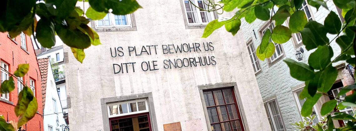 Plattdeutsche Bibliothek Schnoor Bremen