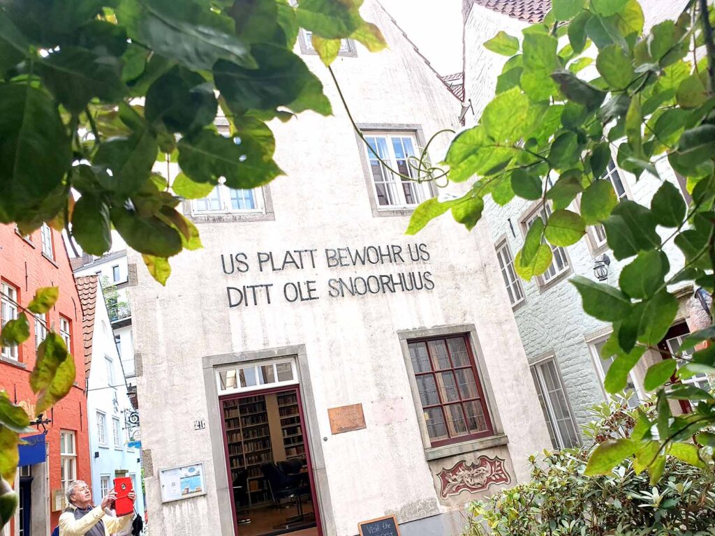 Plattdeutsche Bibliothek Schnoor Bremen