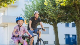 Stadtradeln Vater Tochter