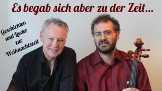 Dirk Böhling mit Matthias Boutros am Cello.