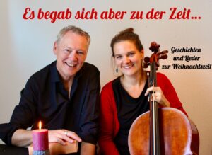 Dirk Böhling mit Lynda Cortis am Cello.