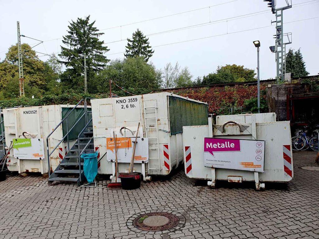 Grün-Station Findorff Bremen Recyclinghof