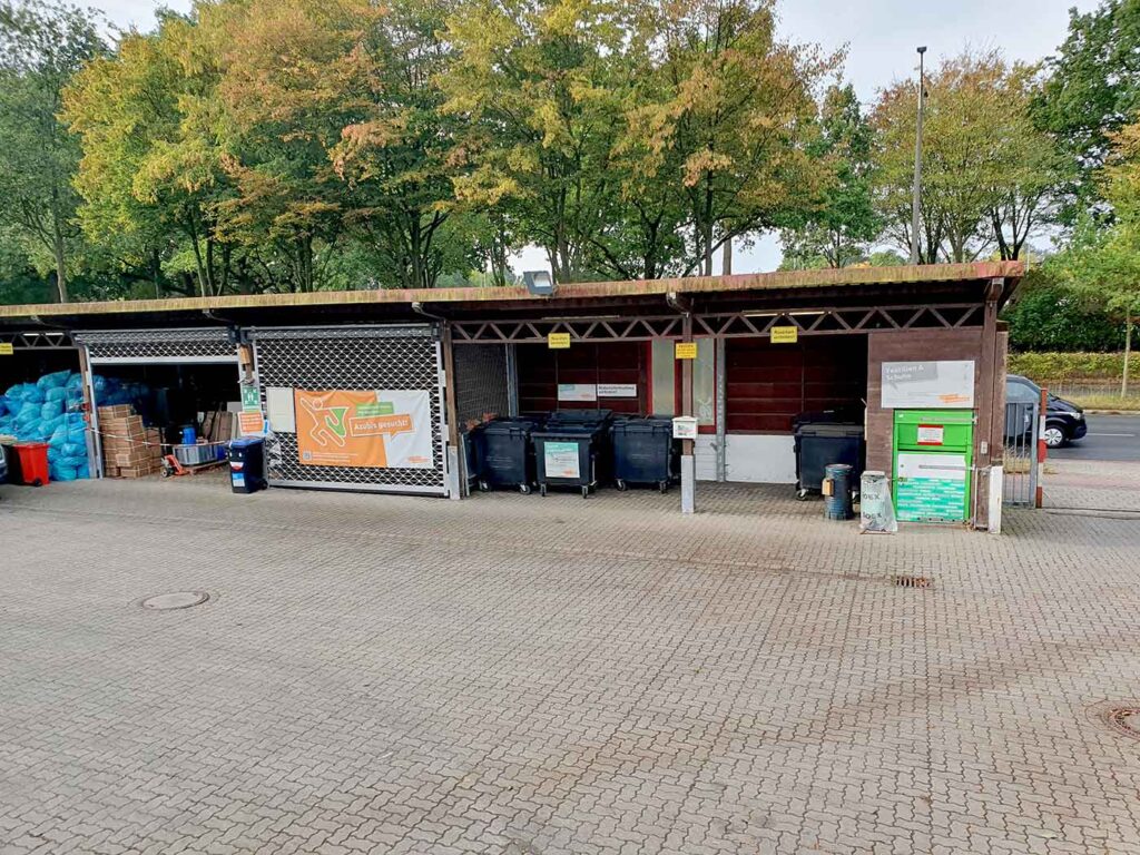 Grün-Station Findorff Bremen Recyclinghof