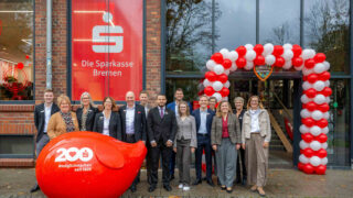 Stadtteilfiliale Findorff eröffnet: Sparkasse Bremen präsentiert neuen Standort
