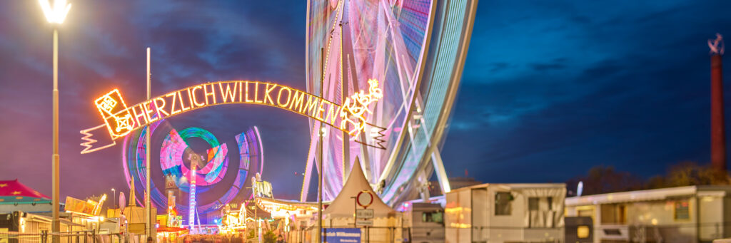 Riesenrad auf dem Bremer Freimarkt in Findorff