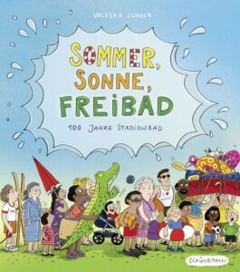 Buchcover von "Sommer, Sonne, Freibad" von Valeska Scholz