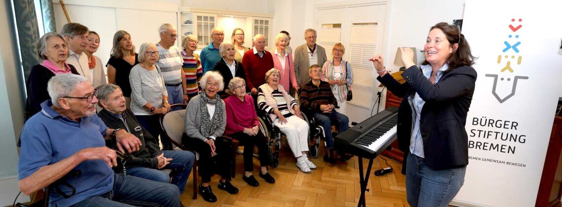 Stefanie Golisch Demenz-Chor Goldkehlchen