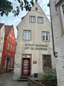 Institut für niederdeutsche Sprache: Eingang zum INS