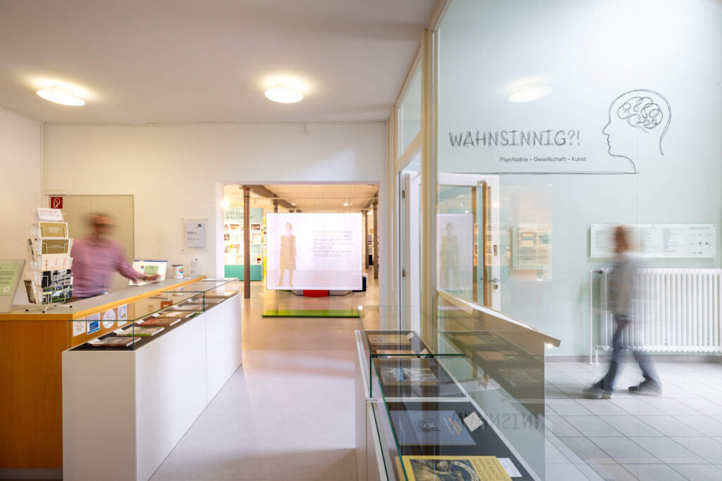 Eingangsbereich mit Empfangstresen Krankenhaus-Museum Bremen