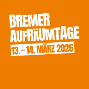 Bremer Aufräumtage Logo Orange