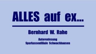 Ein Flyer mit dem Titel und dem dazugehörigen Text.