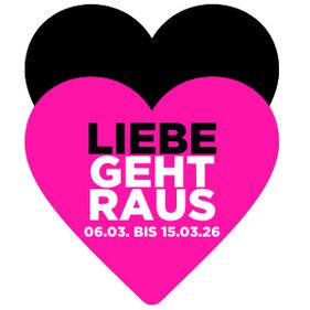 Liebe geht raus: Das Logo der tolldreisten Theatertage