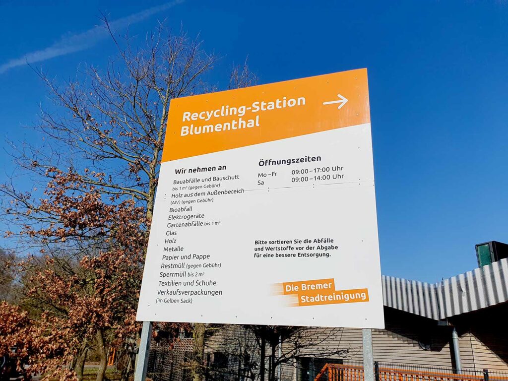 Recyclinghof Blumenthal