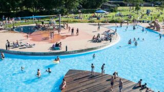 Das Schloßparkbad in Sebaldsbrück