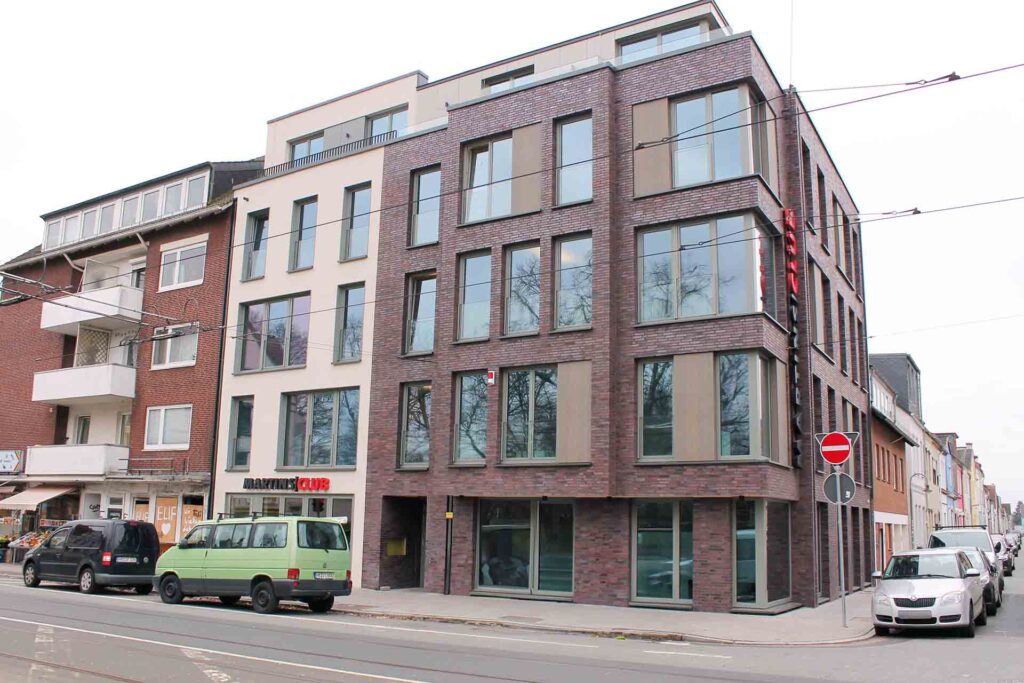 Eingang der neuen Martinsclub-Geschäftsstelle im Buntentorsteinweg in Bremen
