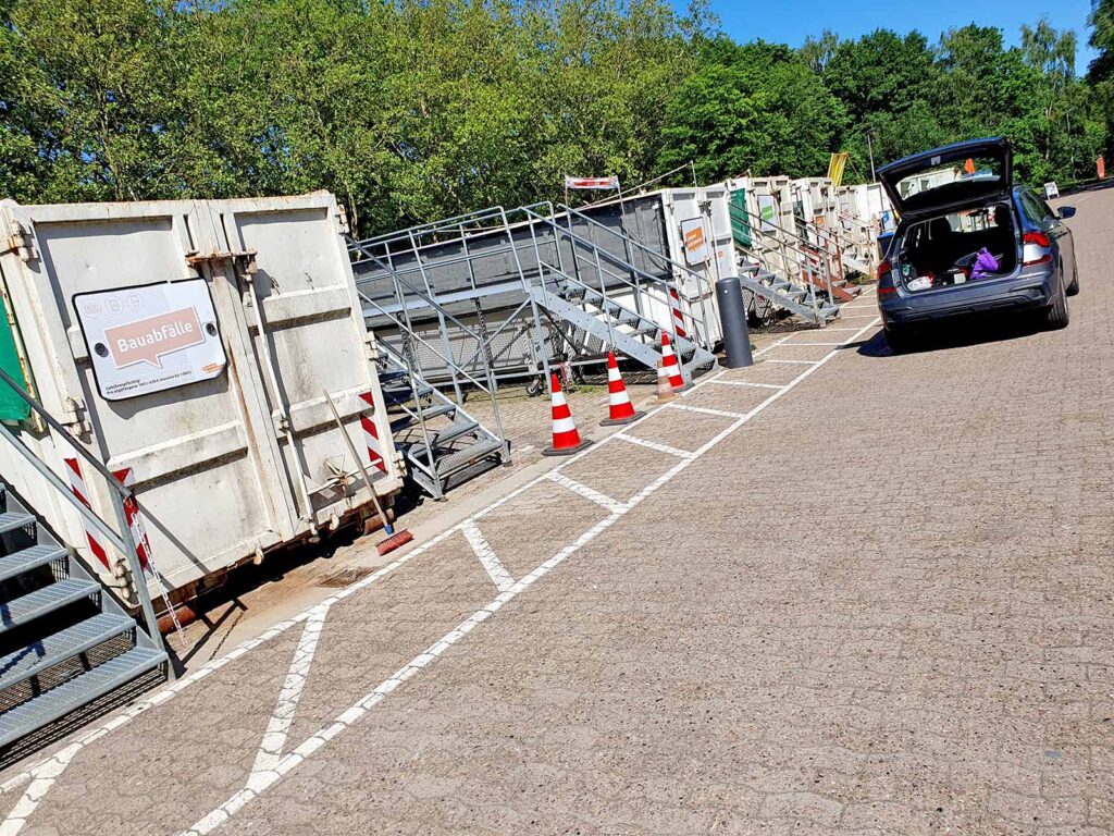Recyclingstation Kirchhuchting