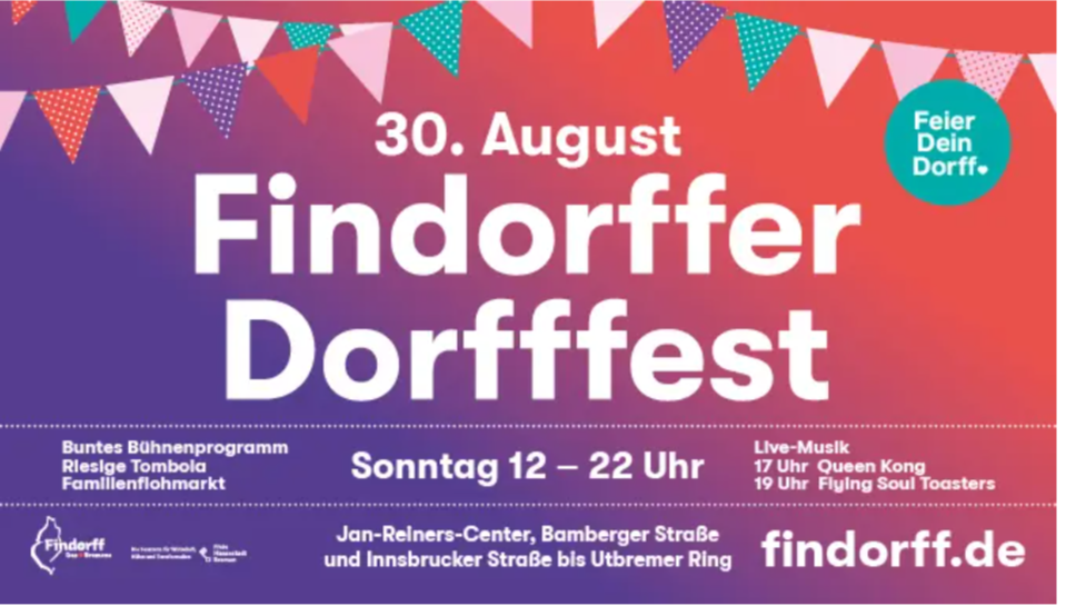 Das Findorffer Dorfffest ist ein Fest der Begegnung für die ganze Nachbarschaft.