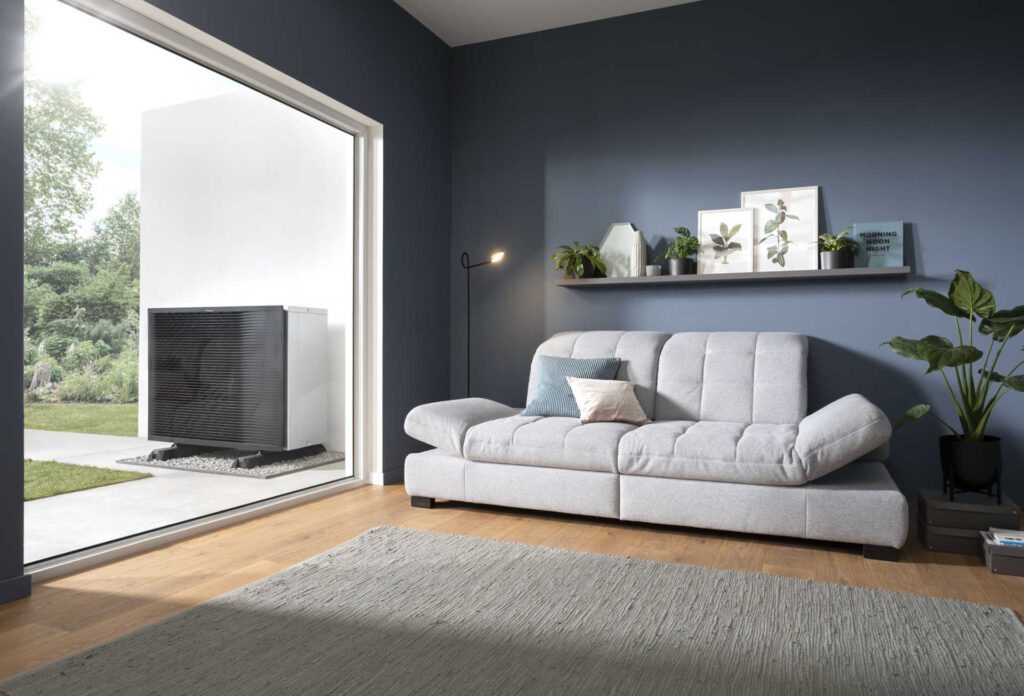 Wärmepumpe einbauen Couch