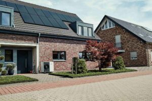 Wärmepumpe einbauen Straße
