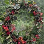 Weihnachtskranz aus Naturmaterialien