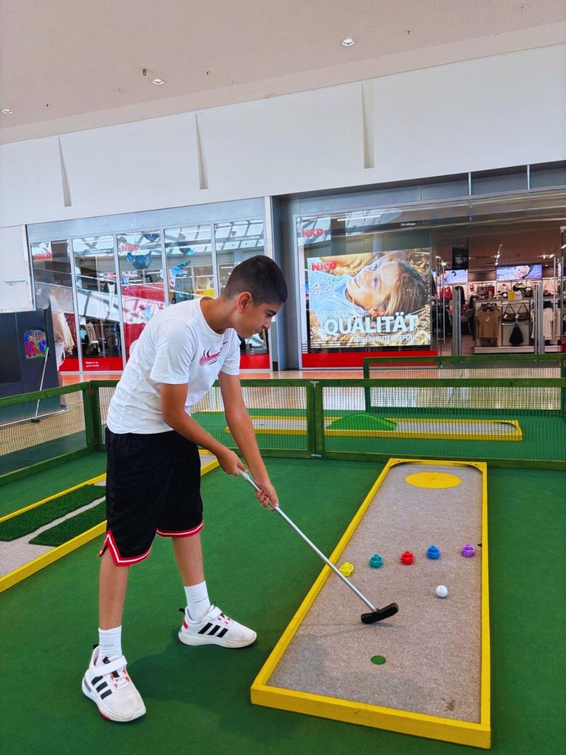 Minigolf im Walle-Center